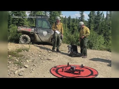 Wildfires burns homes, buildings in Alaska