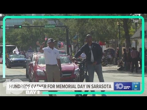 Hundreds remember fallen veterans at Memorial Day parade in Sarasota