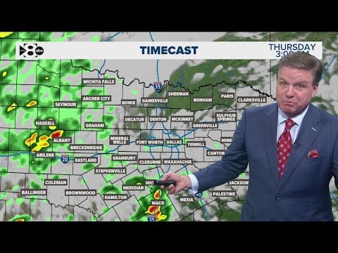 DFW Weather: Rain chances back in the forecast, a wet commute is coming Friday