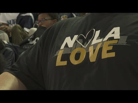 Xavier University hosts NOLA LOVE rally