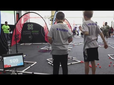 Aerial drone competition taking off this weekend