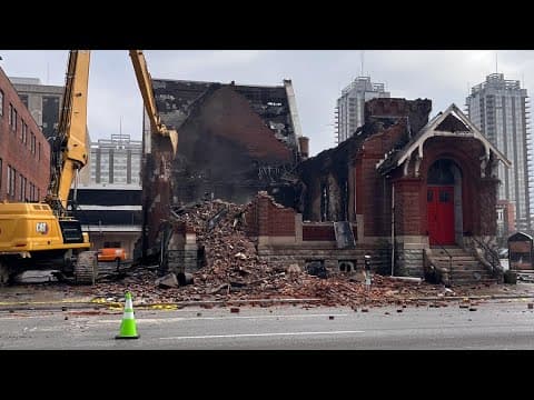 Investigation underway after historic Indianapolis building destroyed in fire