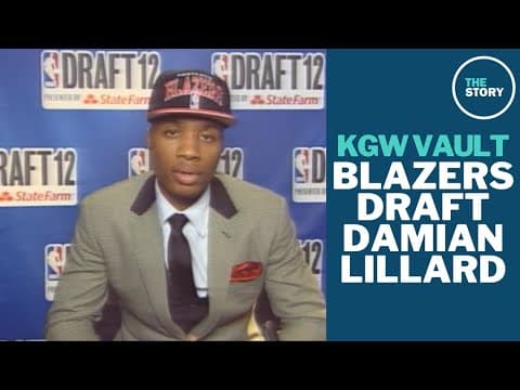 2012 NBA Draft: Damian Lillard joins the Portland Trail Blazers | KGW Vault