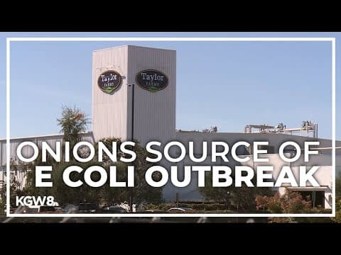 McDonald's E. coli cases linked to California-based onions