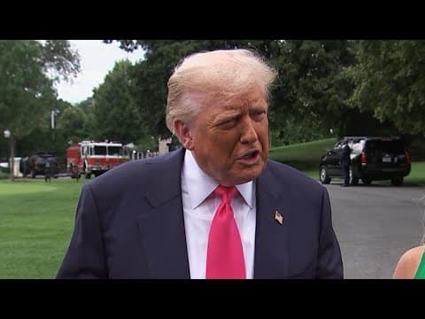 Trump says Biden and Obama "made up" the Epstein files