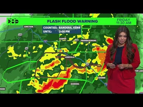 Dangerous flooding in parts of Texas on Fourth of July