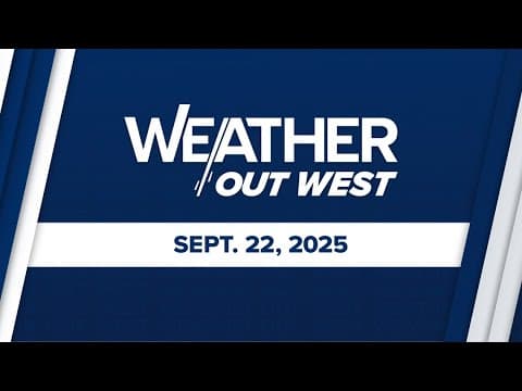 Weather Out West