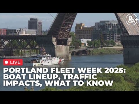 LIVE: US Navy announces Portland Fleet Week lineup
