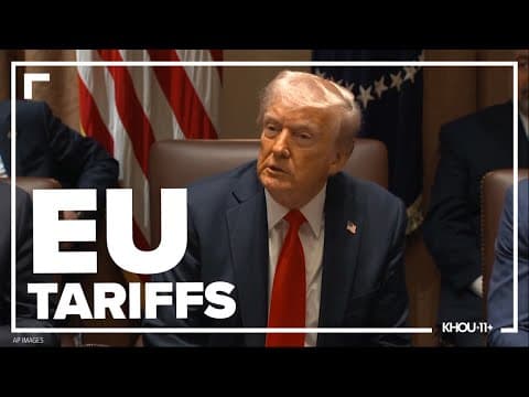 Trump vows to impose 25% tariffs on imports from the EU