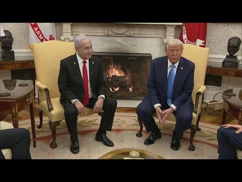 President Trump holds joint press conference with Israeli Prime Minister Netanyahu