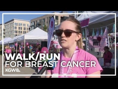 18th annual Girlfriends Walk Run for breast cancer held in Vancouver