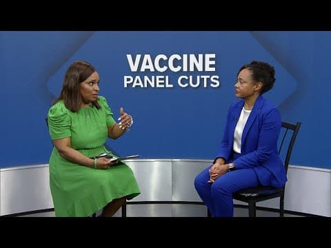 Dr. Mysheika Roberts reacts to being removed from CDC vaccine advisory panel