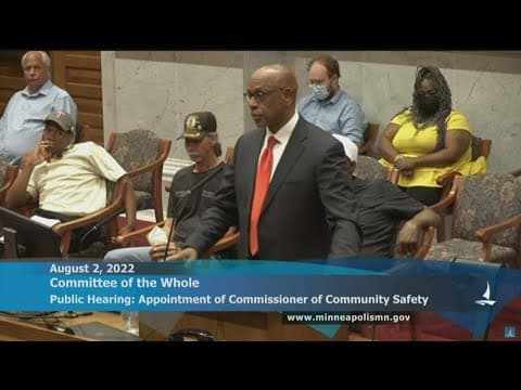 Minneapolis City Council to vote on community safety commissioner Thursday