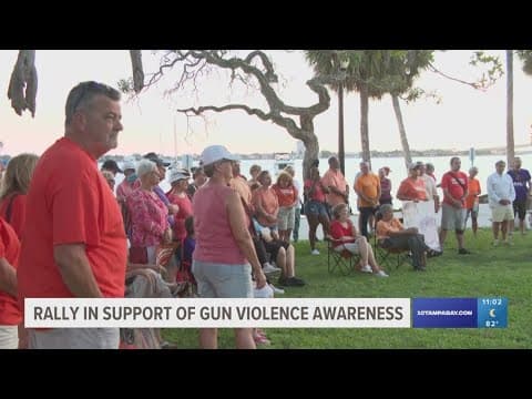 Demonstrators in Sarasota hold rally in support of gun violence awareness