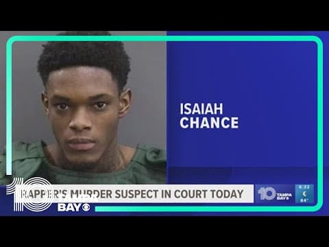 Suspect in rapper Julio Foolio's death appearing in court today