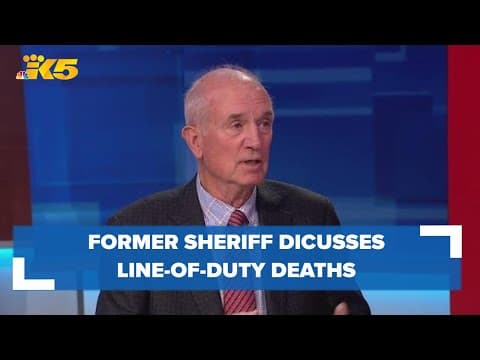 Former King County sheriff discusses line-of-duty deaths in law enforcement