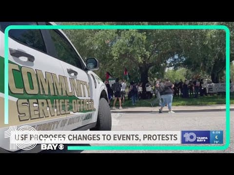 USF proposing changes to events and protests happening on campus
