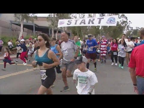Scripps Ranch Old Pros 4th of July Run & Ride celebration