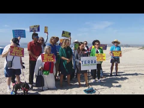 County Supervisor, IB Mayor, residents push for Superfund designation to help Tijuana sewage crisis