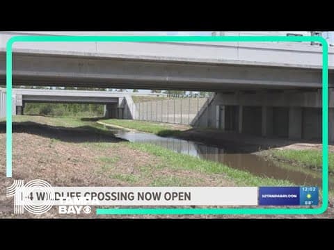 Wildlife crossing opens on I-4 in Polk County