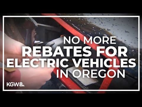Oregon DEQ to temporarily suspend Electric Vehicle rebate program