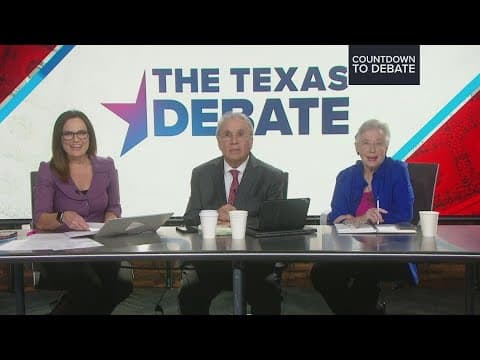 The Texas Debate | Pre-show coverage of Allred v. Cruz Senate race