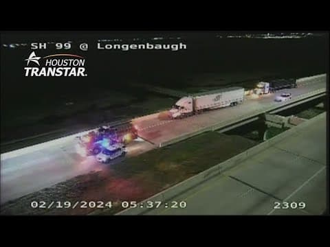 12-year-old girl killed in rollover crash on the Grand Parkway, sheriff says