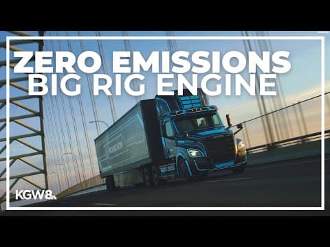 OSU developing zero emissions big rig engine