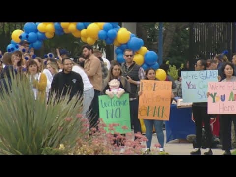 Big Celebration | Students return to Bancroft Elementary in Spring Valley after flooding