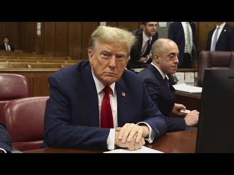 Trump hush money trial continues