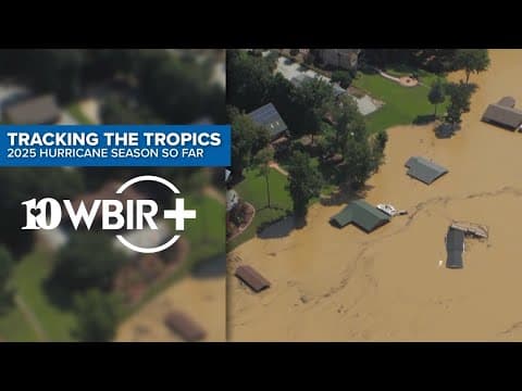 Tracking the Tropics: The 2025 hurricane season so far