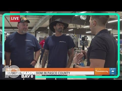 AmSkills, Inc. brings manufacturing boom in Pasco County