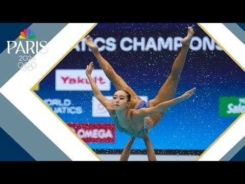 2 Eastside artistic swimmers competing at Olympics