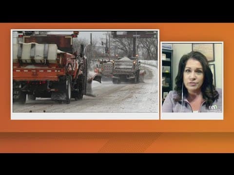 MnDOT rushes to clear the roads as temps get ready to drop