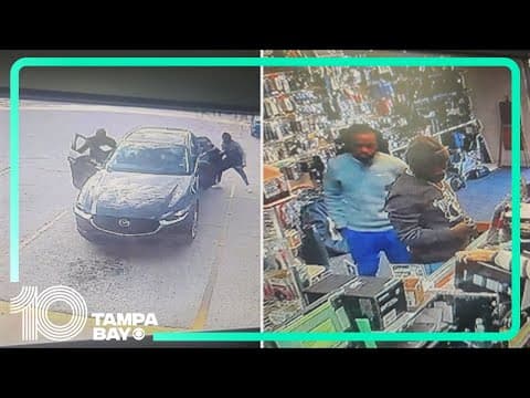 New Port Richey police searching for men who stole equipment from Pasco Camera Store