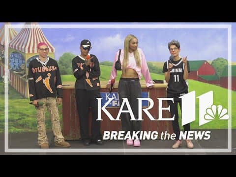 Lynx stars Courtney Williams, Natisha Heideman, DiJonai Carrington stop by the KARE Barn