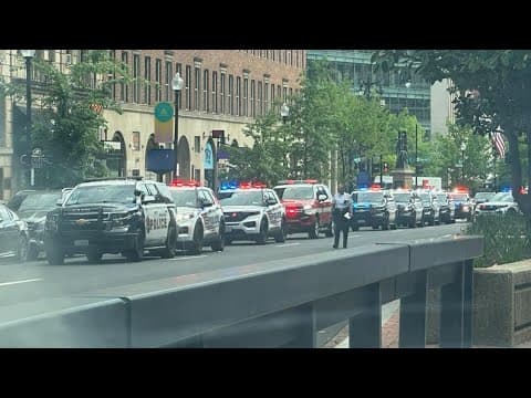 Metro Transit Police speak after officer shoots suspect near Dupont Circle