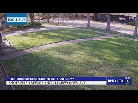 Random gunfire plagues Sharpstown neighborhood, even during a KHOU 11 live report
