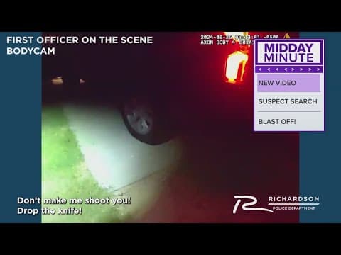 BODYCAM: Richardson police shoot, kill man with knife