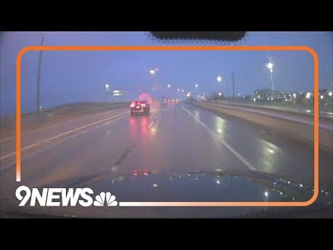 Slick roads Friday morning across mountains and Denver area