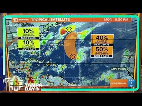 Tracking the Tropics: Keeping an eye on 2 areas of interest