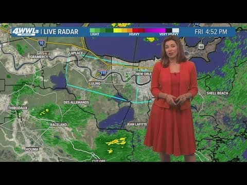 Friday 5PM First Weather: Steady rains lead to flood advisories