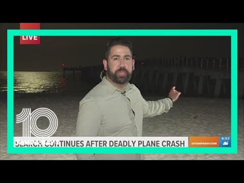 Search for victims continues after 2 killed in Venice plane crash