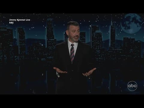 Jimmy Kimmel returned to national air on Tuesday, Sept. 23