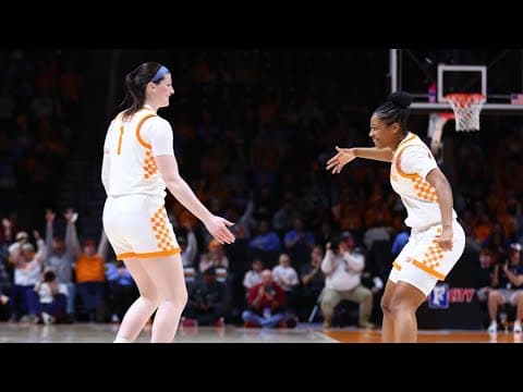 Watch Live: Lady Vols speak after beating Alabama, 88-80