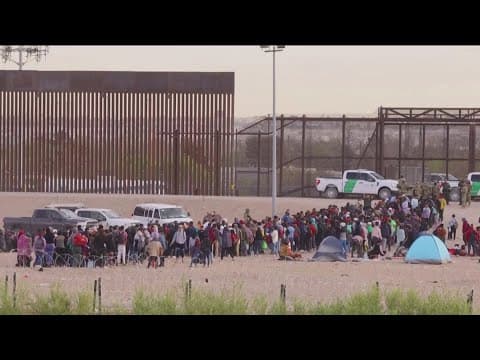 Crisis at the U.S.-Mexico Border as migrants overwhelm Border Patrol
