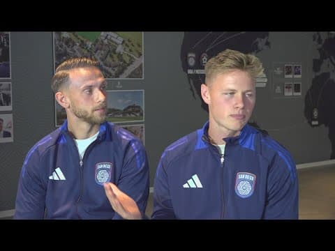 Meet 2 new San Diego FC players from the Danish national team