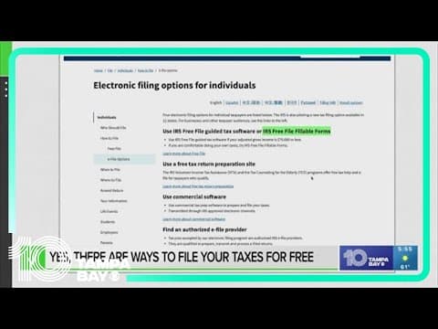 Yes, you can file your taxes for free