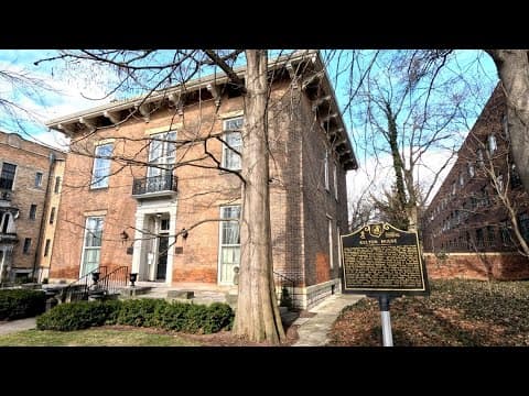 Underground Railroad stop stands in downtown Columbus