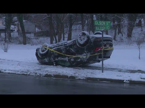 Car turned off on Olson Street in Temple Hills